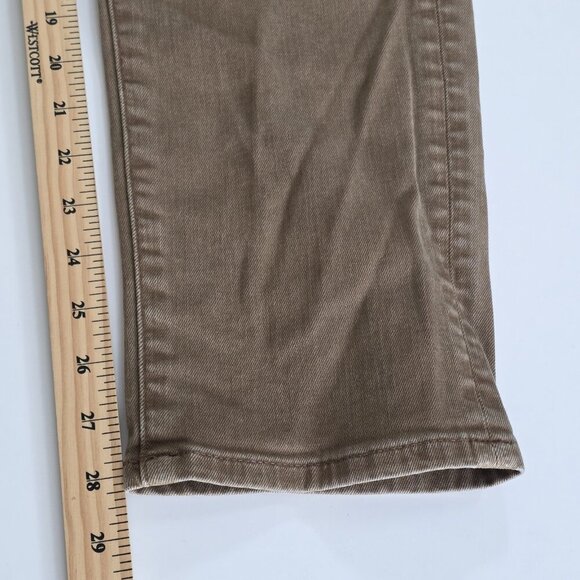 American Eagle Jeans Men 33x32 (28) Beige Airflex+  Athletic Fit Tapered Stretch - Picture 6 of 16